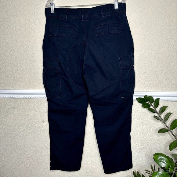 5.11 Tactical Cargo Pants Men's Large Waist 35.5-39 Regular Inseam Navy Blue - Picture 6 of 7
